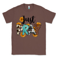 Chestnut Just Pray Classic Tee - FaDigitalArtStudio