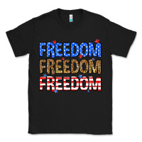 Black Freedom freedom freedom Classic Tee - Neo Western