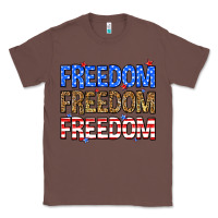 Chestnut Freedom freedom freedom Classic Tee - Neo Western