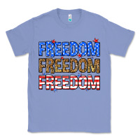 Colony Blue Freedom freedom freedom Classic Tee - Neo Western