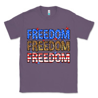 Lavender Freedom freedom freedom Classic Tee - Neo Western