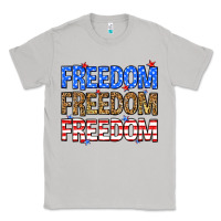 Moon Dust Freedom freedom freedom Classic Tee - Neo Western