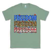 Sage Freedom freedom freedom Classic Tee - Neo Western