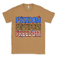 Toasted Coconut Freedom freedom freedom Classic Tee - Neo Western