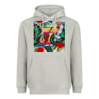 Moon Dust flamenco dancer seamless pattern Heavyweight Hoodie - BundleAndBundleShop
