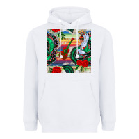 White flamenco dancer seamless pattern Heavyweight Hoodie - BundleAndBundleShop