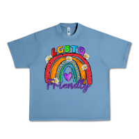Pebble Blue lgbtq friendly Urban Heavy Tee - Zillion Design Studio