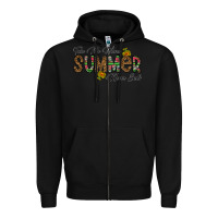 Black take me where summer never ends Zipper Hoodie - CowhideDigitalArt
