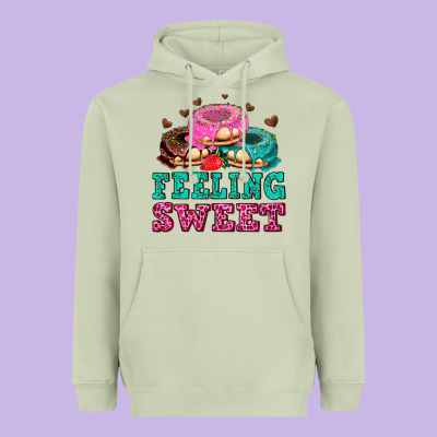 Feeling Sweet Donuts Heavyweight Hoodie Designed By Adodesignshop