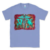 Colony Blue registered medical symbol nurse background Classic Tee - BarkalooDesign