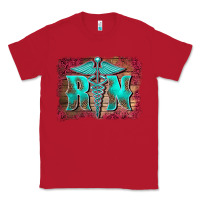 Red registered medical symbol nurse background Classic Tee - BarkalooDesign