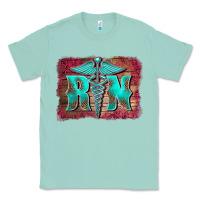 Seafoam registered medical symbol nurse background Classic Tee - BarkalooDesign
