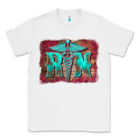 White registered medical symbol nurse background Classic Tee - BarkalooDesign