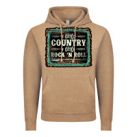 Vintage Coffee a little country a little rock n roll Vintage Hoodie - AdoDesignShop