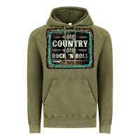 Vintage Olive a little country a little rock n roll Vintage Hoodie - AdoDesignShop