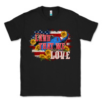 Black Land that we love 4th of july Classic Tee - CowGirlArtShop