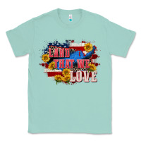 Seafoam Land that we love 4th of july Classic Tee - CowGirlArtShop