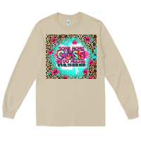 Mushroom some moms cuss too much it's me i'm some moms Long Sleeve Tee - Zillion Design Studio