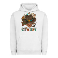 Pigment Lunar Rock Western Cowboy Portrait With Cactus Urban Hoodie - BundleAndBundleShop
