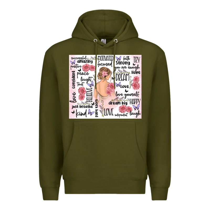 Self Care Premium Hoodie by MaliasSmallBusiness | Teevron