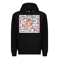 Black self care Premium Hoodie - MaliasSmallBusiness
