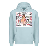 Blue Mist self care Premium Hoodie - MaliasSmallBusiness
