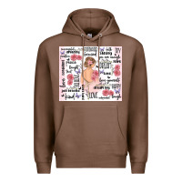 Chestnut self care Premium Hoodie - MaliasSmallBusiness