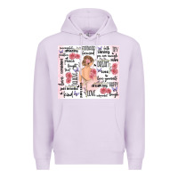 Lilac self care Premium Hoodie - MaliasSmallBusiness