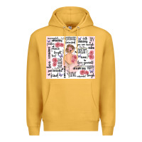 Mustard self care Premium Hoodie - MaliasSmallBusiness