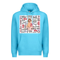 Ocean Blue self care Premium Hoodie - MaliasSmallBusiness