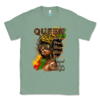 Sage afro queen juneteenth Classic Tee - HRA Design Shop