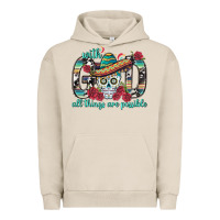 Pigment French Oak With God All Things Are Possible With Sombrero Sku Urban Hoodie - BundleAndBundleShop