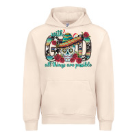 Sandshell With God All Things Are Possible With Sombrero Sku Urban Hoodie - BundleAndBundleShop