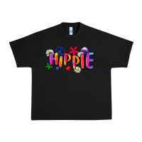 Black hippie Urban Heavy Tee - Zillion Design Studio