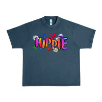 Midnight Navy hippie Urban Heavy Tee - Zillion Design Studio