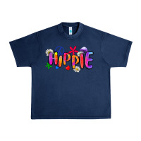 Navy hippie Urban Heavy Tee - Zillion Design Studio