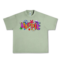 Oil Green hippie Urban Heavy Tee - Zillion Design Studio