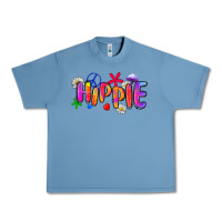 Pebble Blue hippie Urban Heavy Tee - Zillion Design Studio