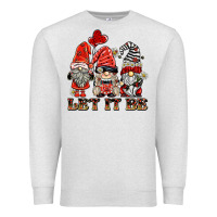 Oatmeal Heather let it be ladybug gnomies Premium Sweatshirt - BarkalooDesign