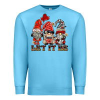 Ocean Blue let it be ladybug gnomies Premium Sweatshirt - BarkalooDesign