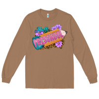 Toasted Coconut hello preschool Long Sleeve Tee - RanaPortraitStore