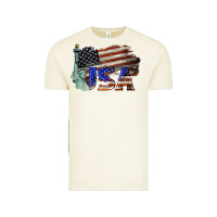 Vintage Arctic usa  statue of liberty Vintage Tee - BarkalooDesign