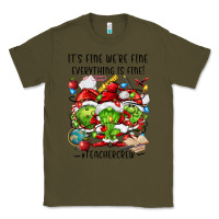 Army Green it's fine we're fine everythıng is fine! Classic Tee - FaDigitalArtStudio