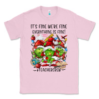 Bubblegum Pink it's fine we're fine everythıng is fine! Classic Tee - FaDigitalArtStudio