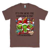 Chestnut it's fine we're fine everythıng is fine! Classic Tee - FaDigitalArtStudio