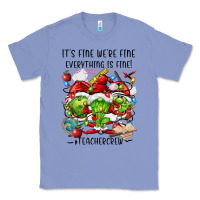 Colony Blue it's fine we're fine everythıng is fine! Classic Tee - FaDigitalArtStudio