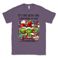 Lavender it's fine we're fine everythıng is fine! Classic Tee - FaDigitalArtStudio