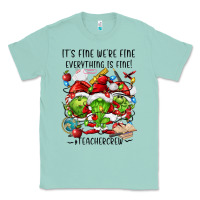 Seafoam it's fine we're fine everythıng is fine! Classic Tee - FaDigitalArtStudio