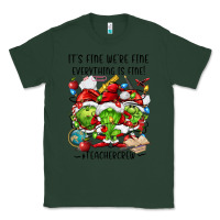 Sports Green it's fine we're fine everythıng is fine! Classic Tee - FaDigitalArtStudio