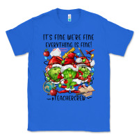 True Royal it's fine we're fine everythıng is fine! Classic Tee - FaDigitalArtStudio